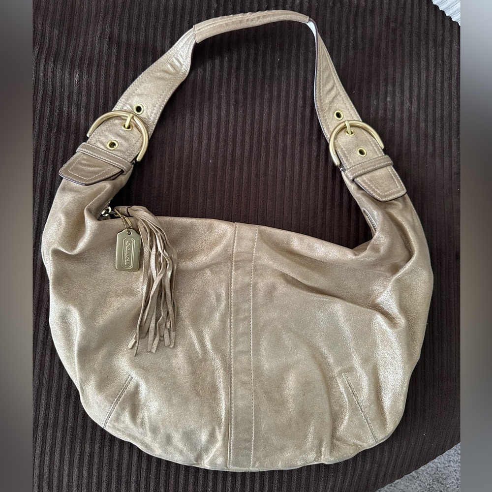 Gold Coach purse